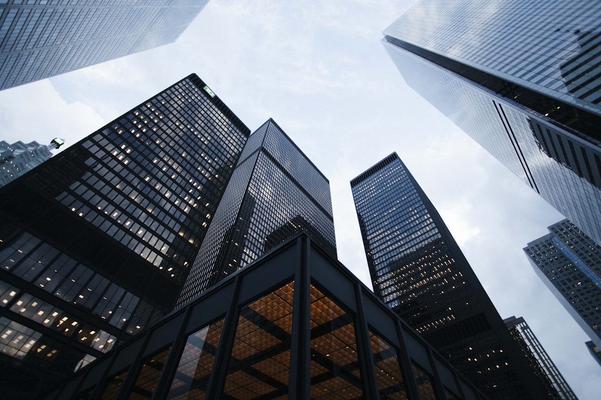 Swiss financial district representing Bespoke Agency affiliate partnership